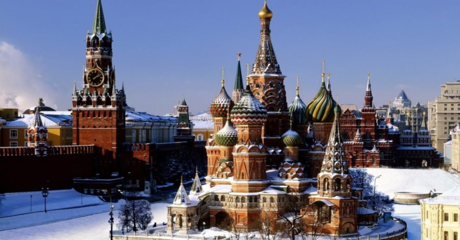 Russia Mosca piazza rossa e cremlino
